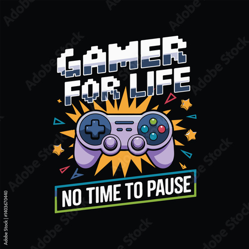 Gaming t shirt design
