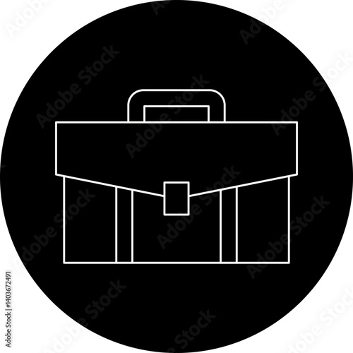 Portfolio icon vector illustration