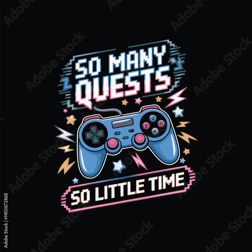 Gaming t shirt design