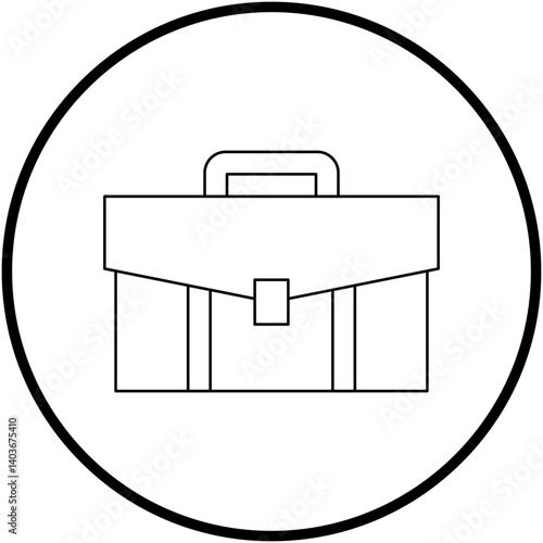 Portfolio icon vector illustration