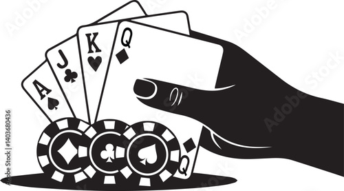 playing cards in hand.card clipart texas holdem.card texas holdem. transparent png and vector illustration.