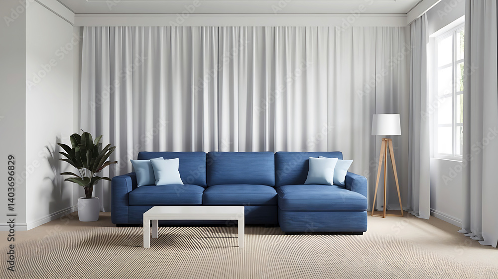 custom made wallpaper toronto digitala 3d rendering of a living room interior
