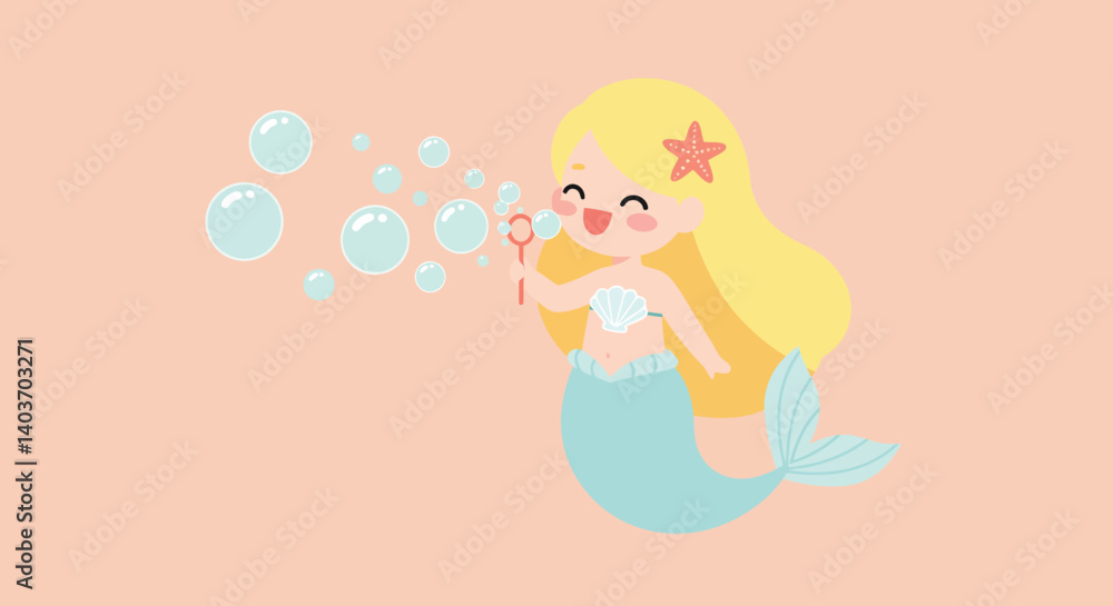 Girl riding a butterfly in flat and colorful design vector art Girl riding a butterfly in flat and colorful design vector art