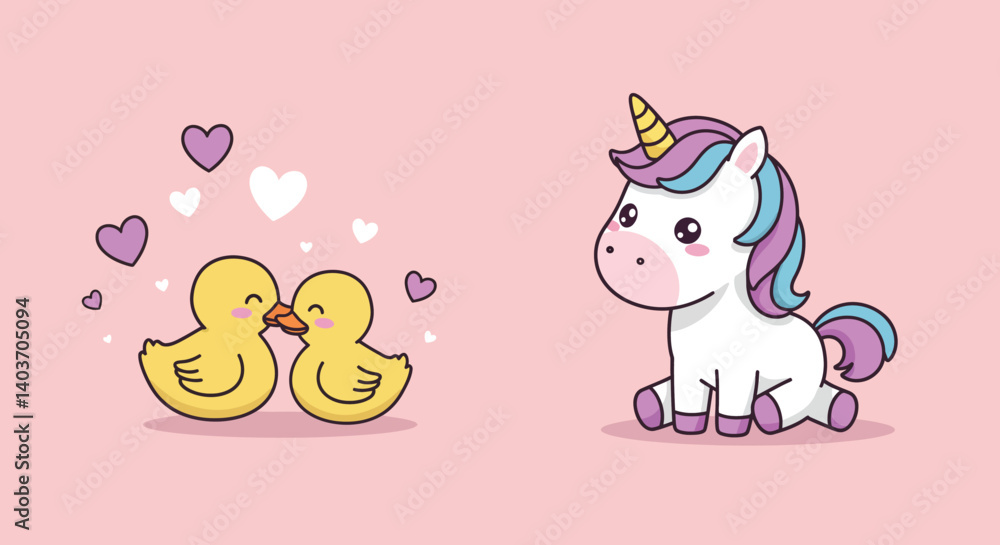 Cute mermaid character with pastel colors in flat design vector art Cute mermaid character with pastel colors in flat design vector art