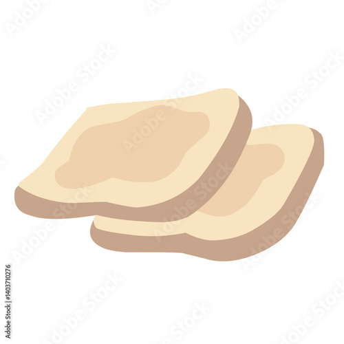 ilustrasi vektor jenis roti