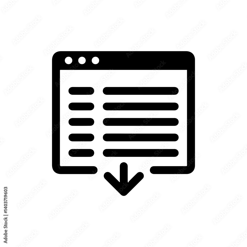 Drop-down menu with multiple options representing navigation choices Drop-down menu with multiple options representing navigation choices