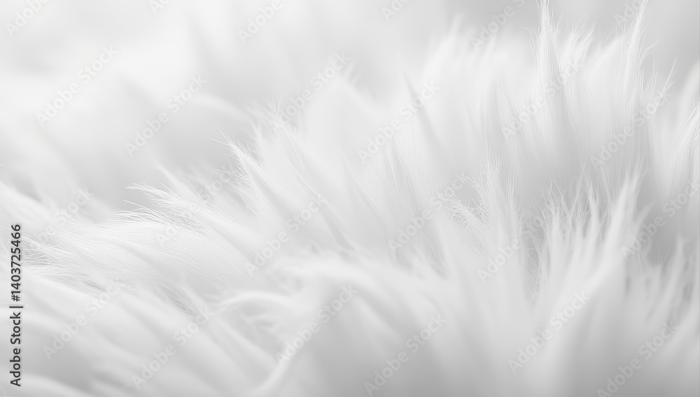 Soft White Fur Texture Background Soft White Fur Texture Background