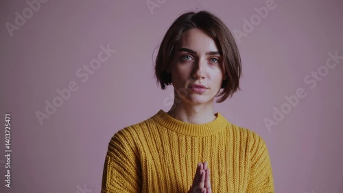 The Woman in Yellow Sweater