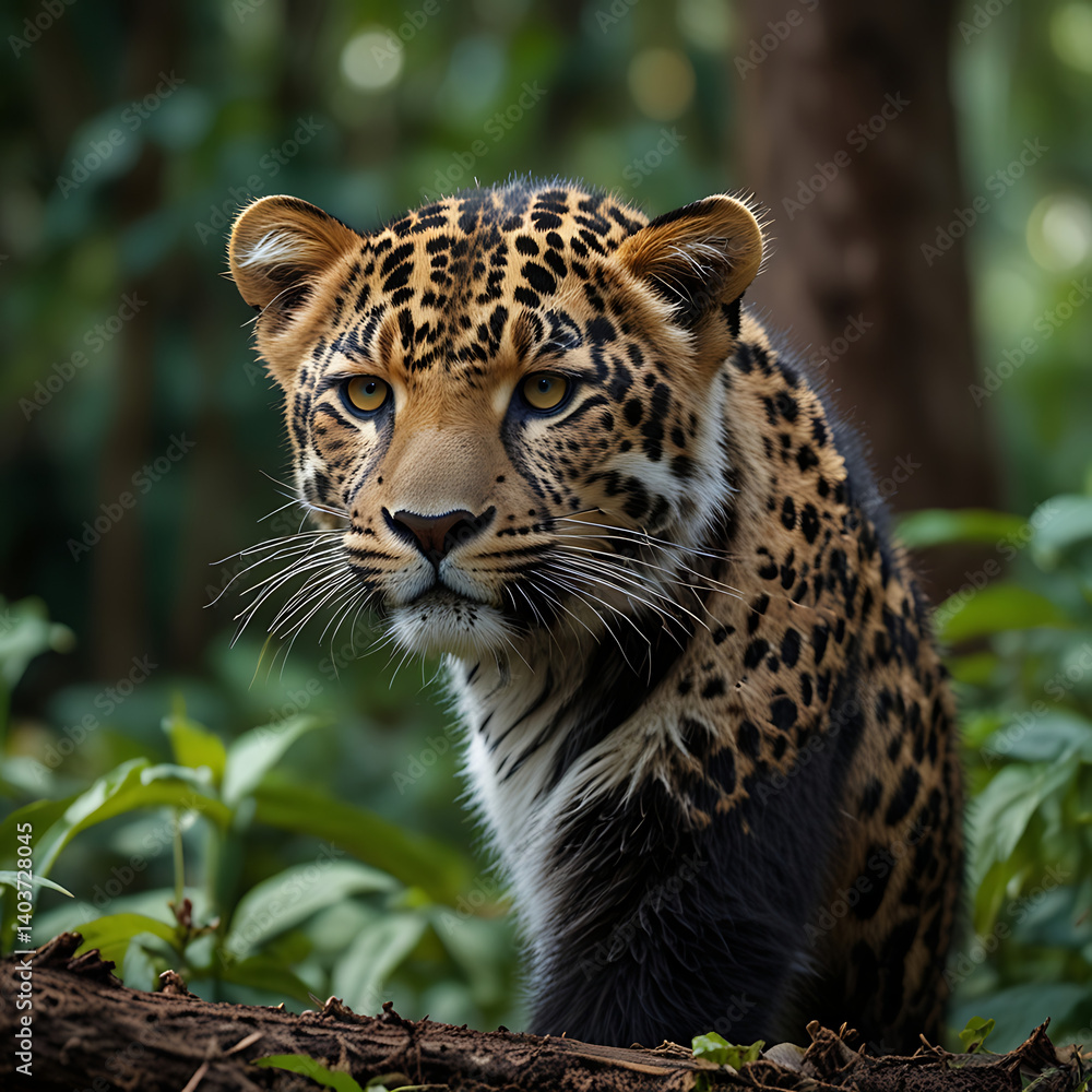 Obraz premium close up of a leopard