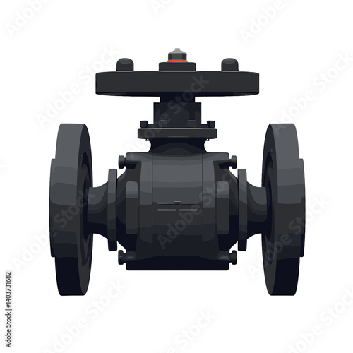 industrial black metal pipe coupling with bolts