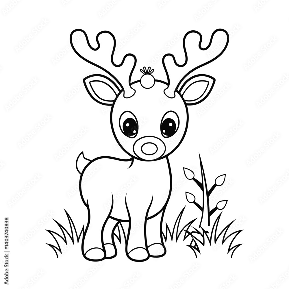 cute reindeer with jingle bells add grass and a t (2).eps cute reindeer with jingle bells add grass and a t (2).eps