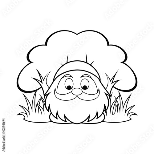 cute santa taking a nap  add grass and a tree  col (1).eps