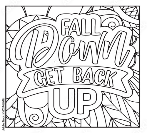 Motivational Quotes Coloring Pages For KDP