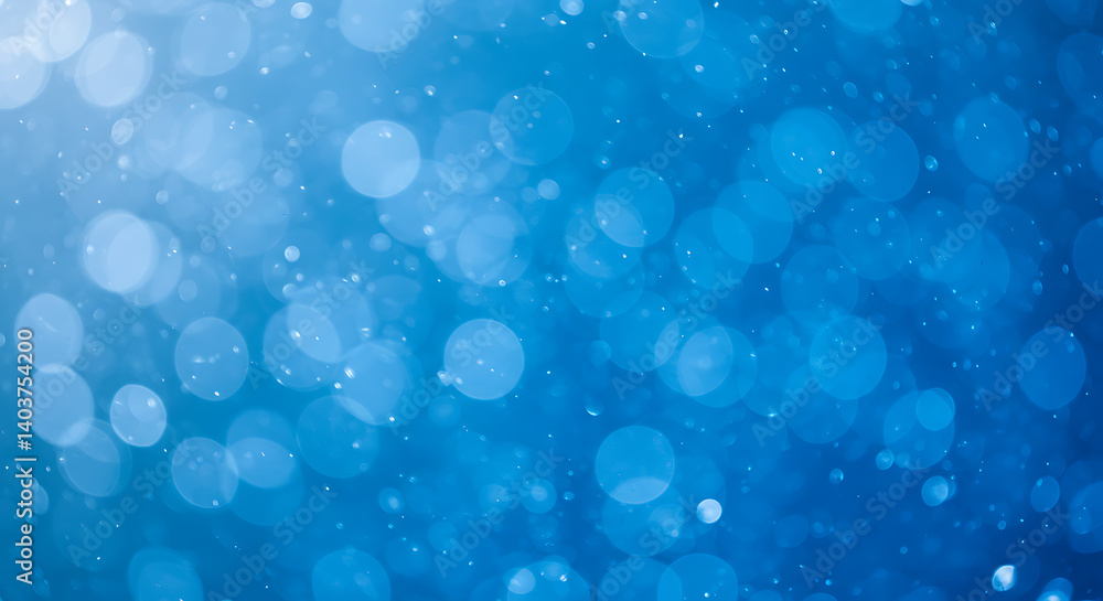 Azure Reverie: Bokeh Dreams AI Generated Azure Reverie: Bokeh Dreams AI Generated