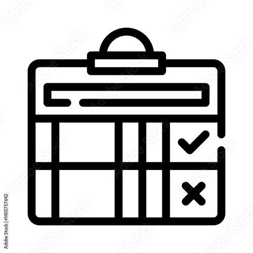 scorecard line icon