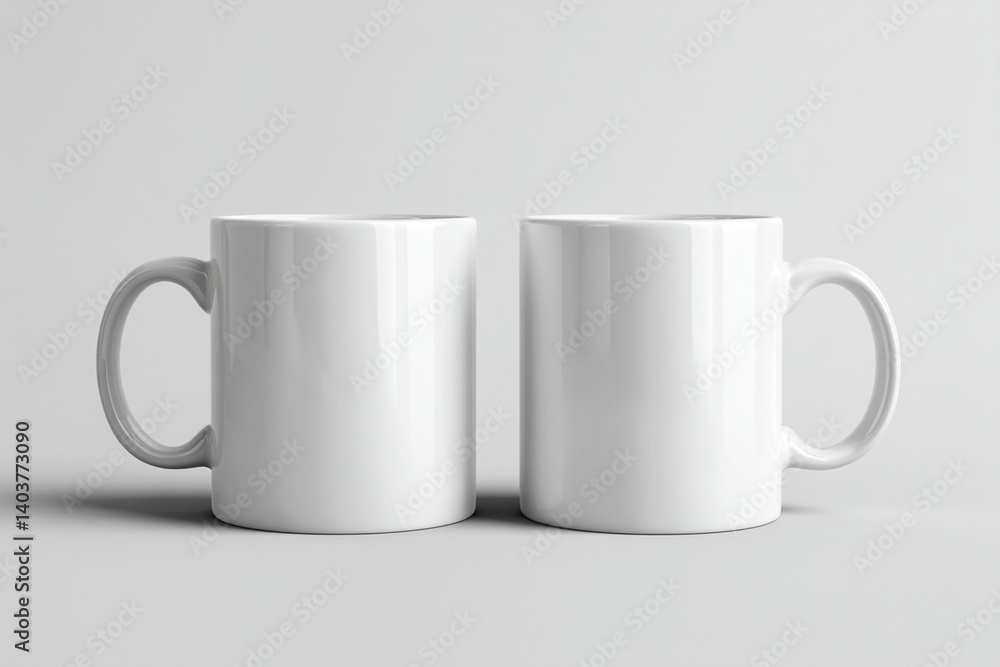 Cup Isolated on White Background Cup Isolated on White Background