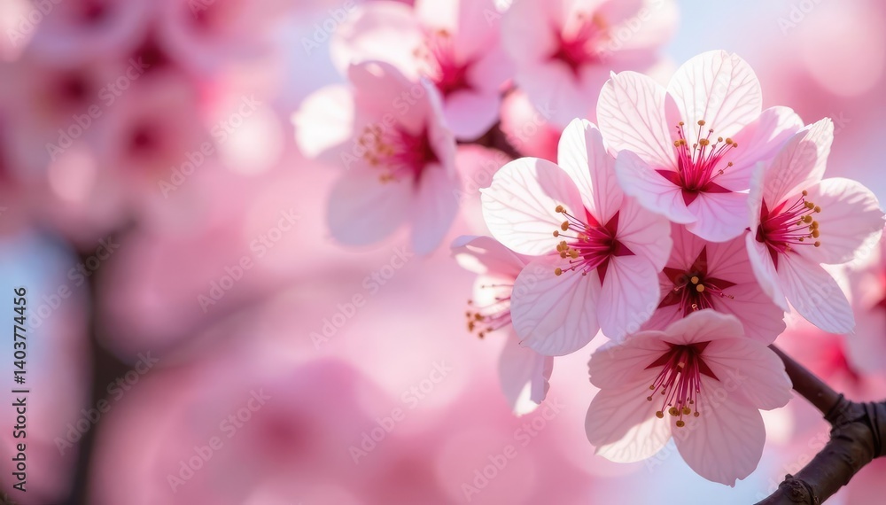Delicate pink sakura blossoms, full bloom, intricate pattern, sakura branch, art, floral design Delicate pink sakura blossoms, full bloom, intricate pattern, sakura branch, art, floral design