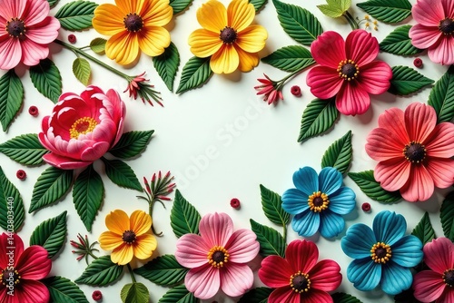 Intricate floral design, repeating seamlessly across surface, repeat, print, vector