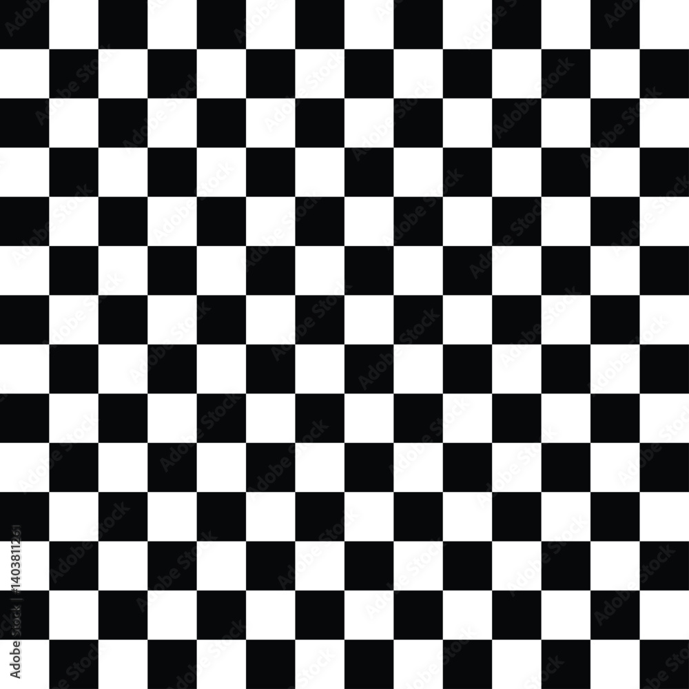 Fototapeta premium black and white checkered pattern