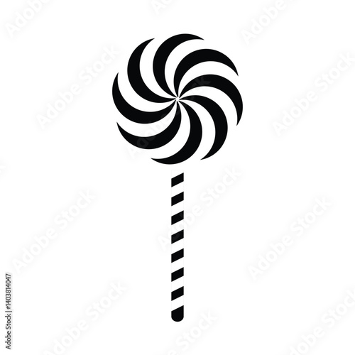 Decorative Christmas Candy Cane Printable Clip Art Cut File