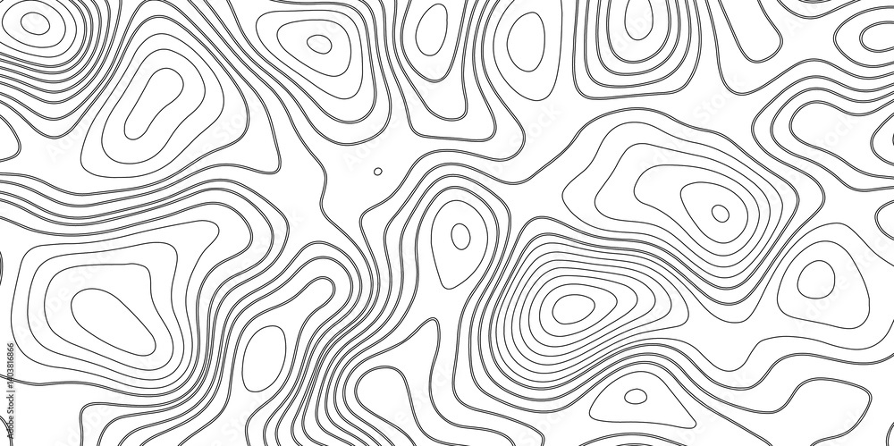 Light topographic topo contour map background. Abstract modern white and black topographic contour map wavy line. Light topographic topo contour map background. Abstract modern white and black topographic contour map wavy line.