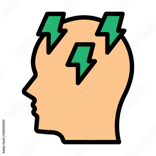 Trauma Recovery Vector Filled Icon Design
