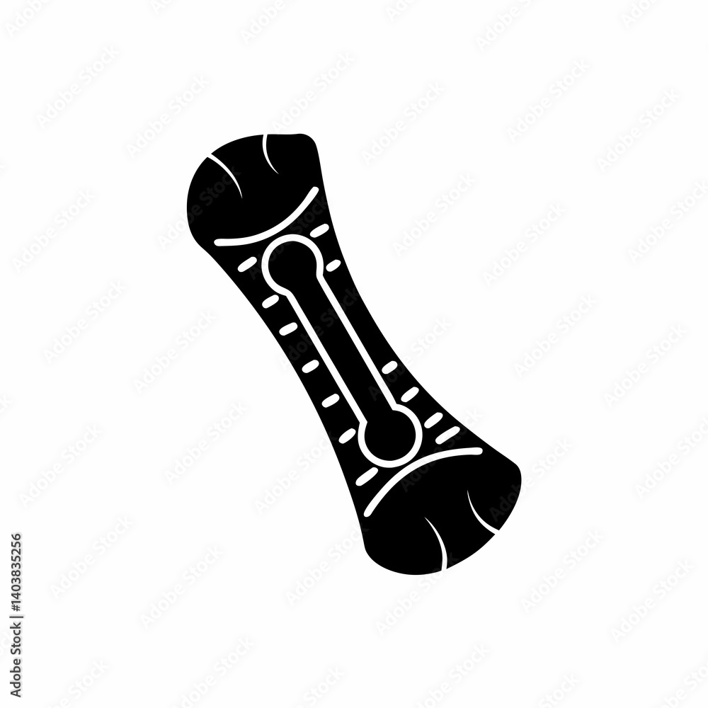 creative details Bone Icon Vector Illustration creative details Bone Icon Vector Illustration