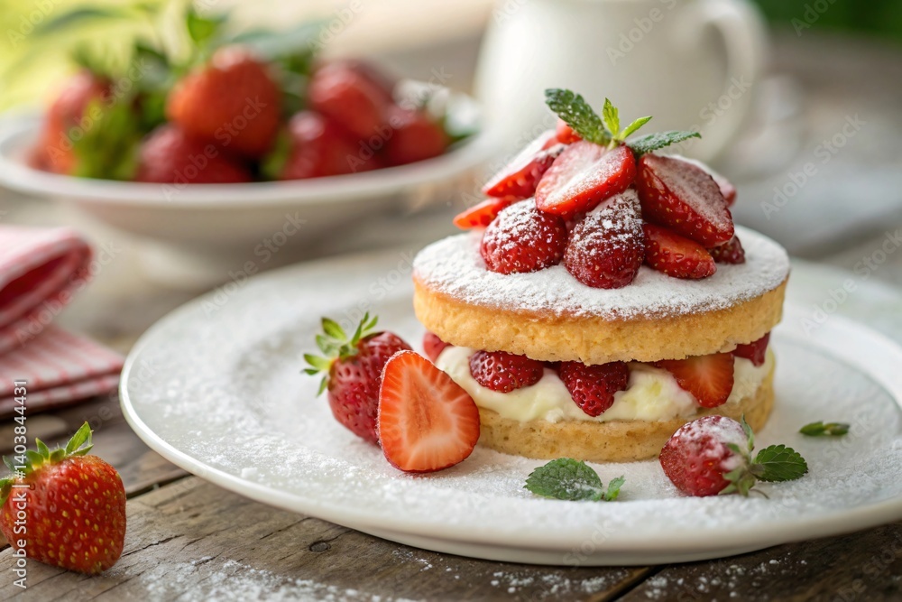 Classic Strawberry Shortcake – Summer Dessert with Rustic Charm Classic Strawberry Shortcake – Summer Dessert with Rustic Charm