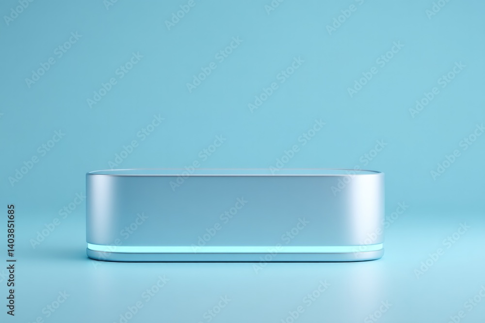 custom made wallpaper toronto digitalshowcase sleek 3d model of futuristic gadget on smooth solid color background