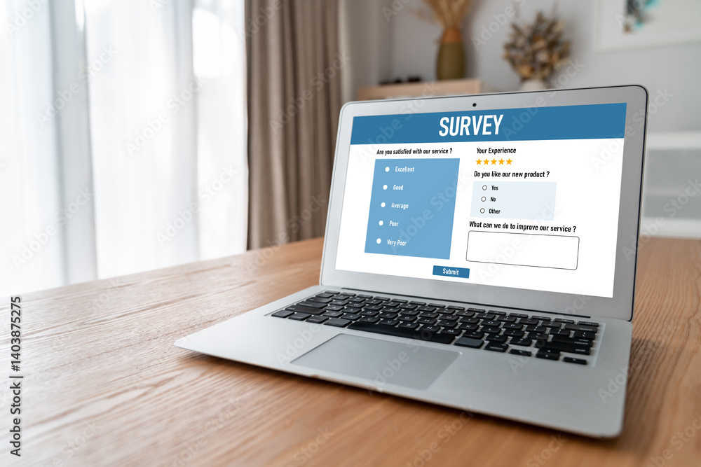 Online survey form for modish digital information collection on the internet network Online survey form for modish digital information collection on the internet network