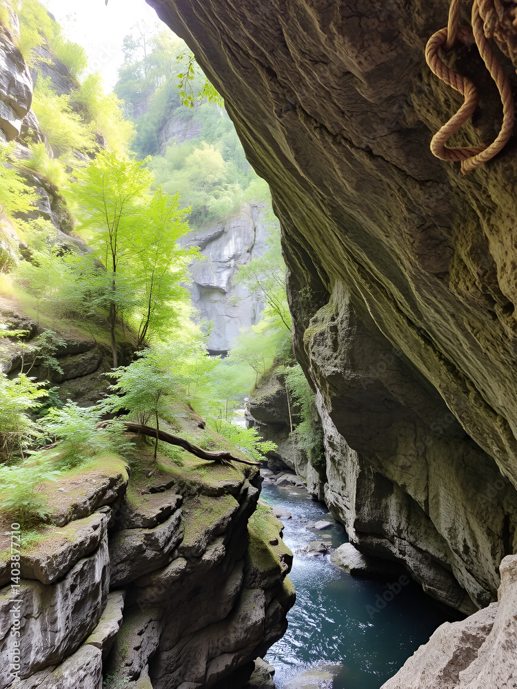 Fototapeta premium Les gorges de Kakuetta