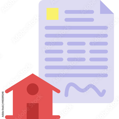 Mortgage Loan icon vector illustration