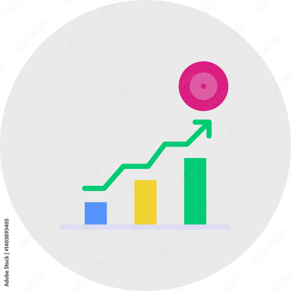 Successful Investment icon vector illustration Successful Investment icon vector illustration