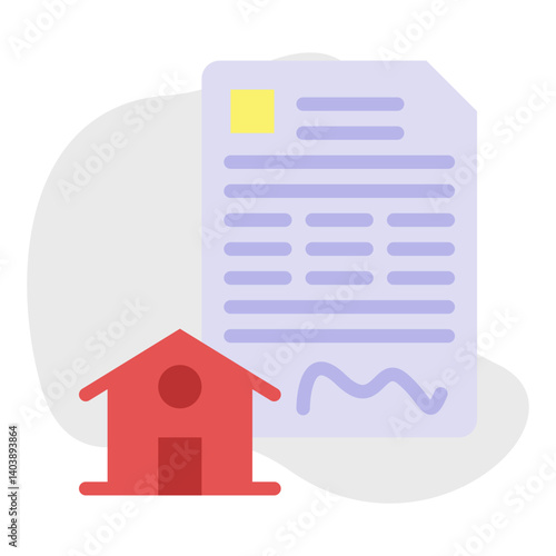 Mortgage Loan icon vector illustration