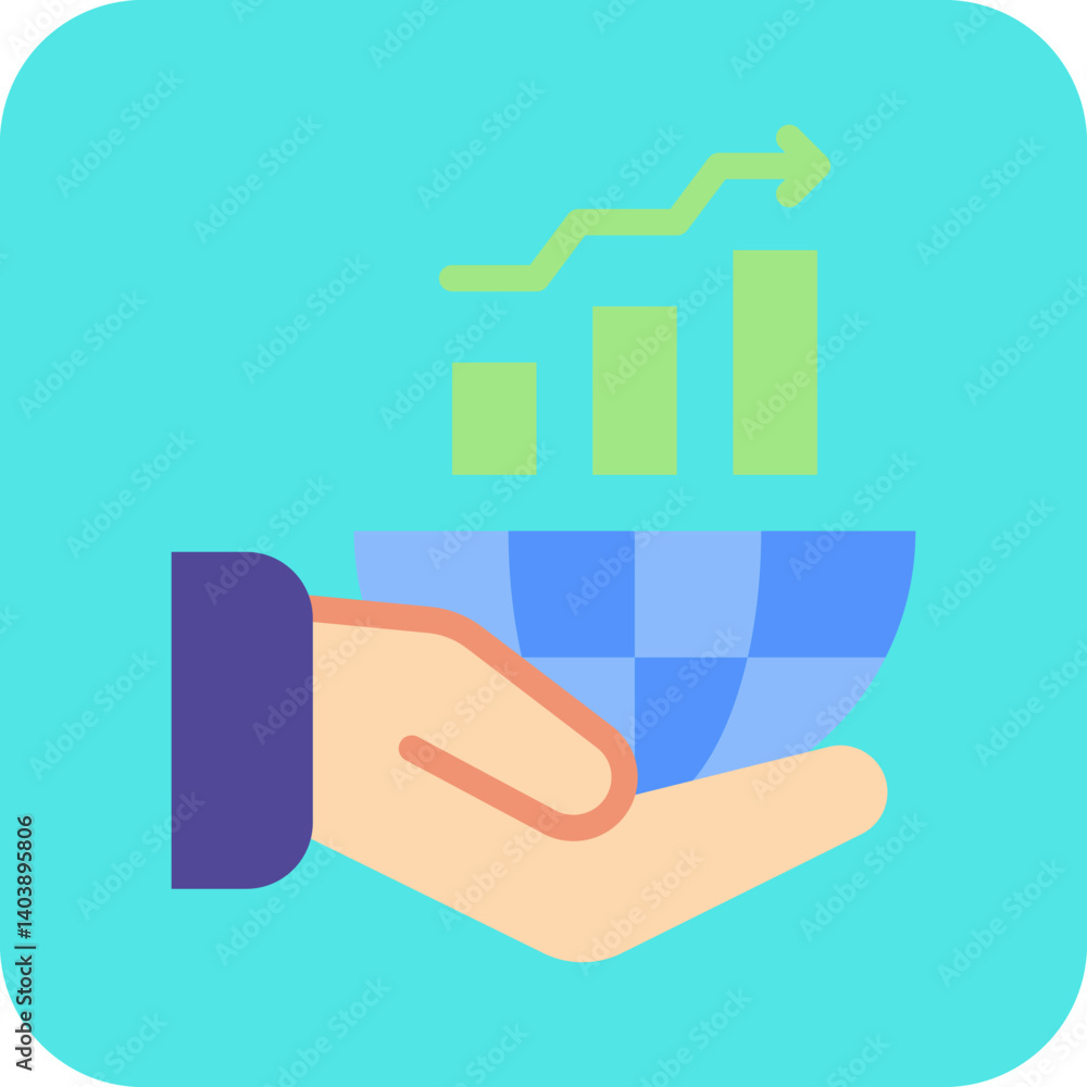 Global Business icon vector illustration Global Business icon vector illustration
