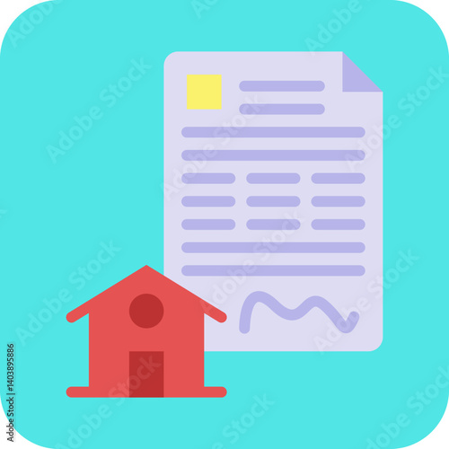 Mortgage Loan icon vector illustration