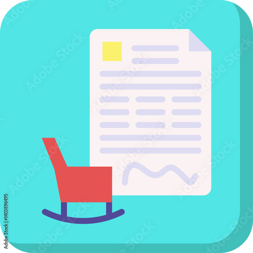 Retirement Planning icon vector illustration