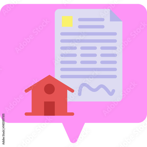 Mortgage Loan icon vector illustration