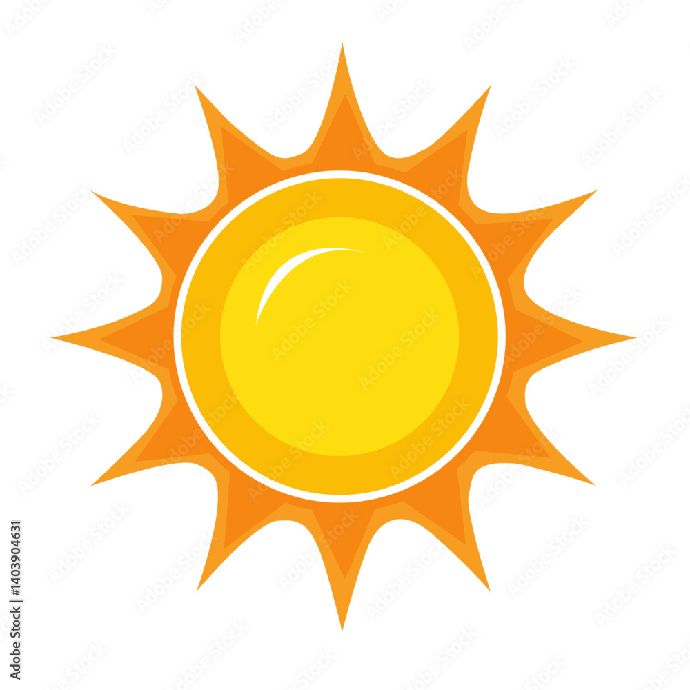 sun vector illustration sun vector illustration