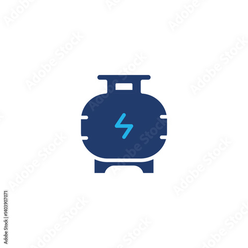 gas cylinder colored icon vector design good for web or mobile app