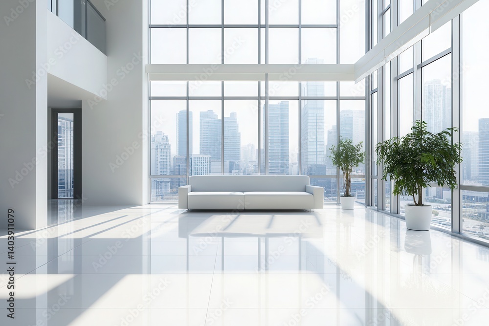 Fototapeta premium Modern apartment interior design 