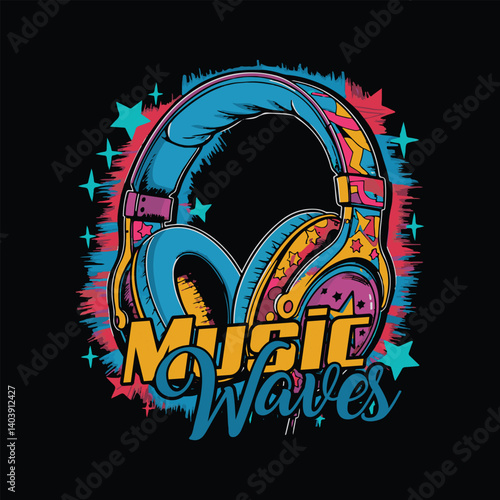 music t shirt design