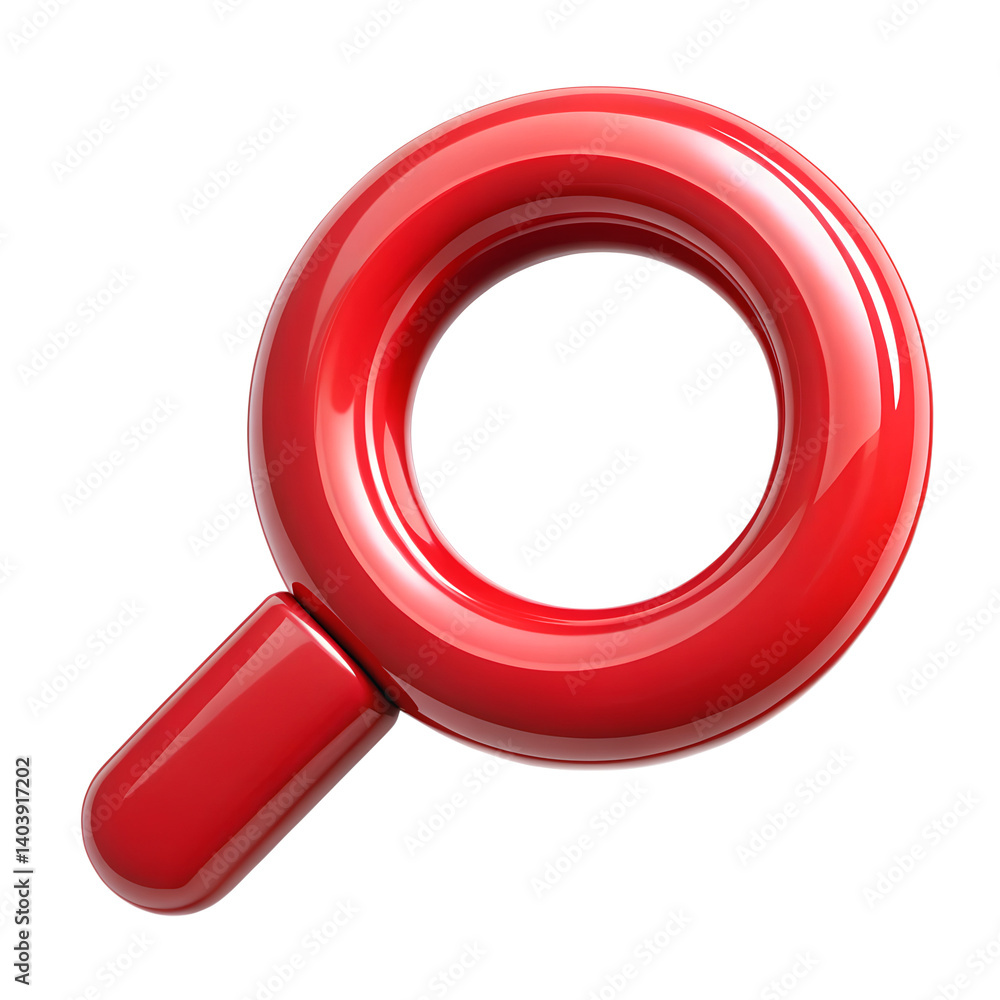 Magnifying glass search tool isolated on transparent background Magnifying glass search tool isolated on transparent background