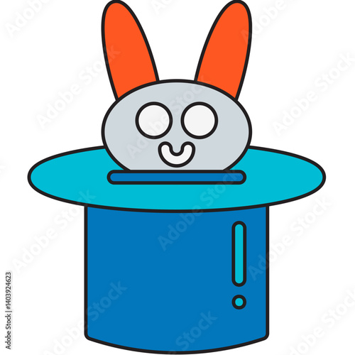 Magic Tricks icon single vector illustration