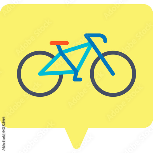 Cycle icon single vector illustration