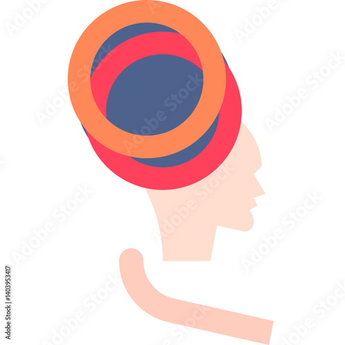 Anxiety Disorder icon single vector illustration