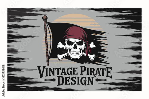 pirate skull and crossbones