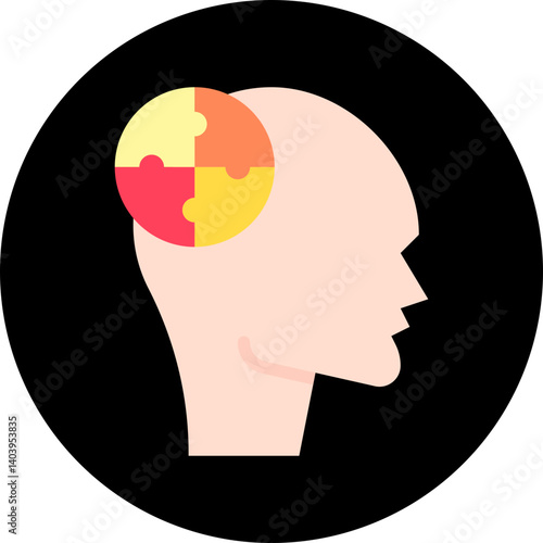 Psychology icon single vector illustration