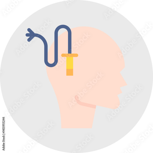 Sadistic Personality Disorder icon single vector illustration