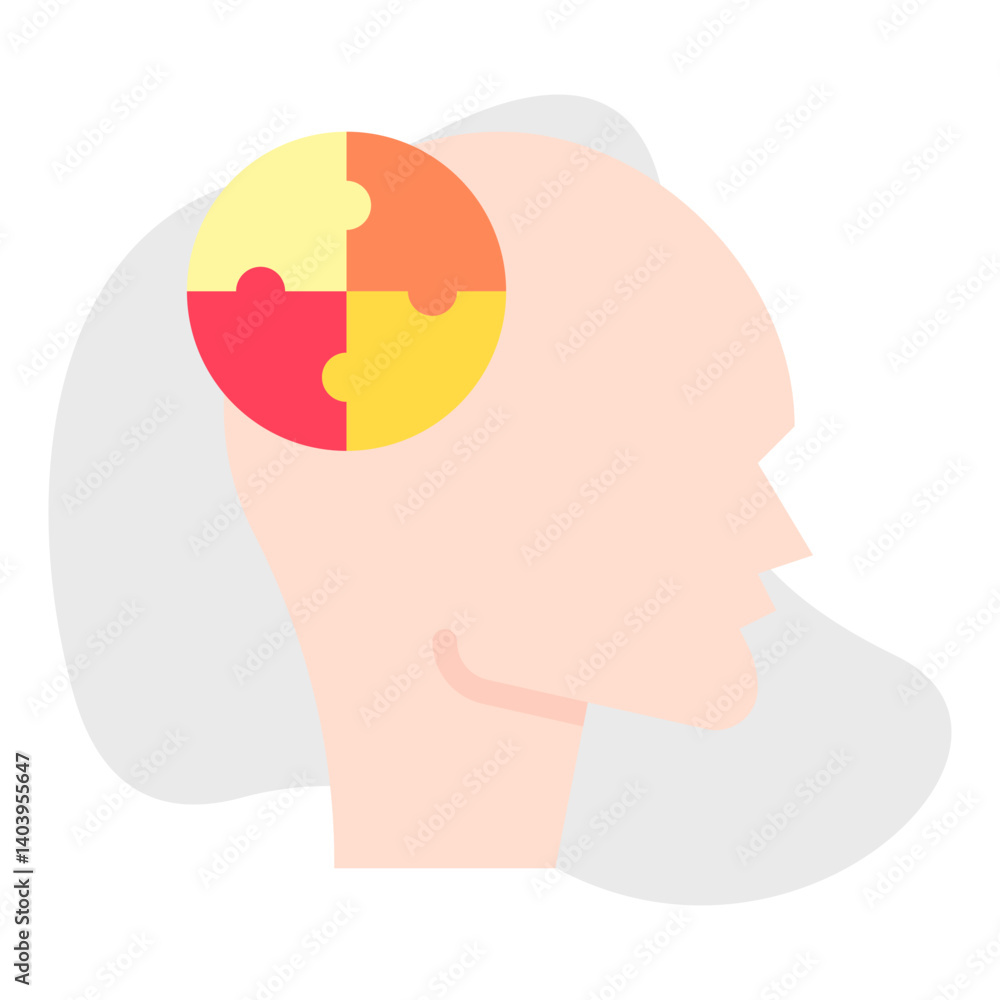 Psychology icon single vector illustration Psychology icon single vector illustration